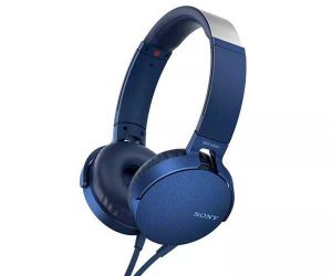 Fone de Ouvido Sony MDR-XB550AP Extra Bass Azul