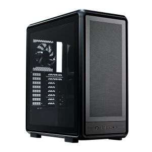 Gabinete Gamer Cooler Master Masterframe 500 Mesh, Mid-Tower, Com 3 Fans, Preto, MF500M-KHNN-S00 Gabinete Gamer Cooler Master Masterframe 500 Mesh, Mid-Tower, Com 3 Fans, Preto, MF500M-KHNN-S00