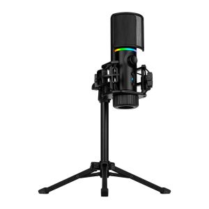 Microfone Streamplify Tripad, USB, RGB, Preto, MIC-48-RGB-TP-BK