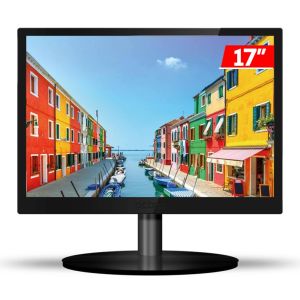 Monitor PCTop 17'' Led 5ms 60hz HDMI/VGA Preto, MLP170HDMI