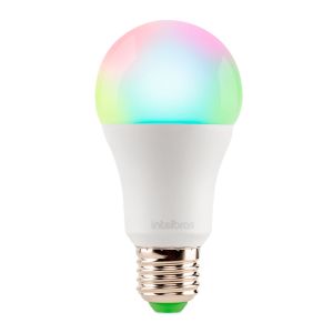 Lampada LED Intelbras MLS 4100, RGB, Wi-Fi, MLS-4100