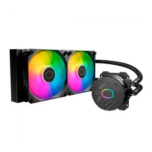 Water Cooler Cooler Master Masterliquid 240I Core Spectrum, ARGB, 240mm, Preto, MLW-D24M-A18PS-R1 Water Cooler Cooler Master Masterliquid 240I Core Spectrum, ARGB, 240mm, Preto, MLW-D24M-A18PS-R1