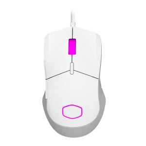 Mouse Gamer Cooler Master MM310, RGB, 12000DPI, 6 Botoes, Branco, MM-310-WWOL1