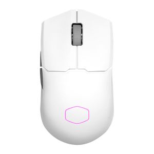 Mouse Gamer Cooler Master MM712, Wireless, RGB, 19000DPI, 6 Botoes, Branco Fosco, MM-712-WWOH1