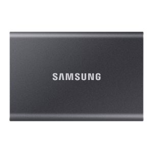 SSD Externo Samsung T7, 2TB, USB 3.2, Cinza, MU-PC2T0T-WW