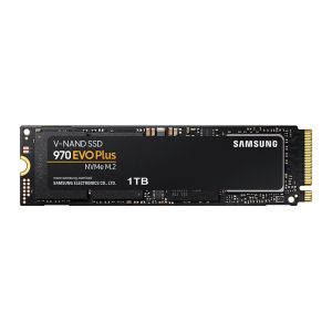 SSD Samsung 970 EVO Plus, 1TB, M.2 2280, PCIe NVMe, Leitura 3500 MB/s, Gravacao 3.300 MB/s, MZ-V7S1T0