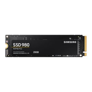 SSD Samsung 980, 250GB, M.2 2280, PCIe NVMe, Leitura 2900 MB/s, Gravacao 1300 MB/s, MZ-V8V250BW