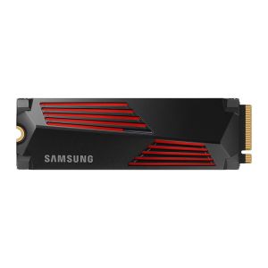 SSD Samsung 990 PRO com Heatsink, 2TB, M.2 2280, PCIe NVMe, Leitura 7450 MB/s, Gravacao 6900 MB/s, MZ-V9P2T0CW