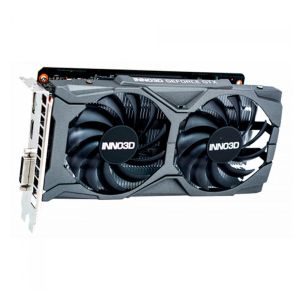 Placa de Video INNO3D Geforce GTX 1650 Twin X2 OC V2, 4GB, GDDR6, 128-bit, N16502-04D6X-1720VA30