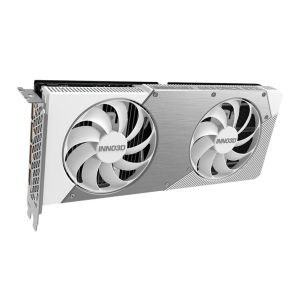 Pichau Placa de Video INNO3D GeForce RTX 5060 Twin X2 OC White, 8GB, GDDR7, 128-bit, N50602-08D7X-195070W image