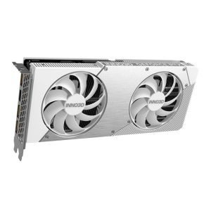 Placa de Video INNO3D GeForce RTX 5060 Ti Twin X2 OC White, 8GB, GDDR7, 128-bit, N506T2-08D7X-193075W - PRE VENDA