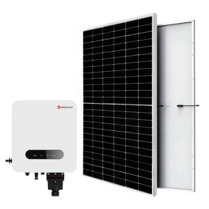 Kit Gerador de Energia Solar 4,4kWp, Inversor Hopewind, Painel Solar OSDA