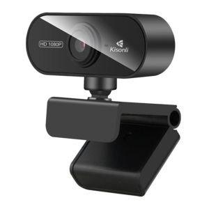 PRE VENDA - Webcam Kisonli PC6, 1080p, USB, Preta, PC6-1080 PRE VENDA - Webcam Kisonli PC6, 1080p, USB, Preta, PC6-1080