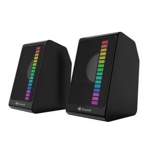 OPENBOX Caixa de Som Kisonli Pulsecore X13, RGB, 6W, USB, Preto