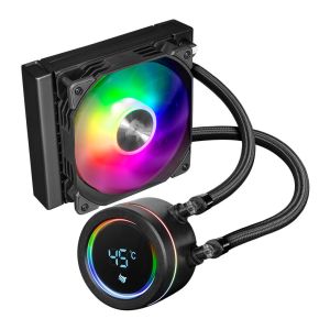 Water Cooler Pichau Aqua 120X, ARGB, 120mm, Preto, PCH-AQA120X-BK01