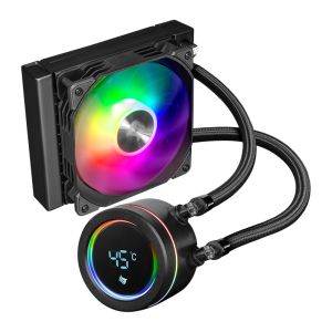 Water Cooler Pichau Aqua 120X, ARGB, 120mm, Preto, PCH-AQA120X-BK01