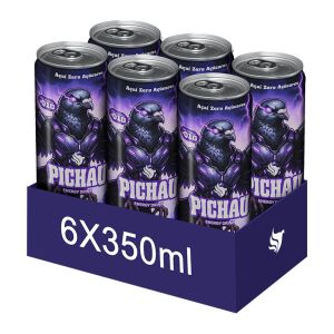 Pack Energetico Pichau Açai Zero, 350ml, Com 6 unidades Pack Energetico Pichau Açai Zero, 350ml, Com 6 unidades