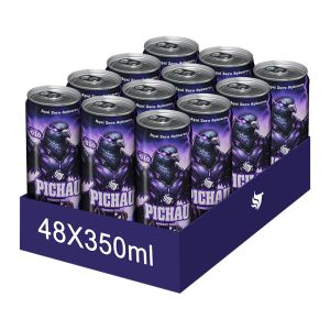 Pack Energetico Pichau Açai Zero, 350ml, Com 48 unidades Pack Energetico Pichau Açai Zero, 350ml, Com 48 unidades