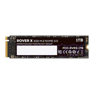 SSD Pichau Rover X, 1TB, M.2 2280, PCIe NVMe, Leitura 3300MB/s, Gravacao 2000MB/s, PCH-RVRX-1TB