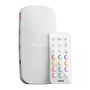 Controladora Pcyes Light Core, 9 Portas PWM+ARGB, Branco, PELC9PGBR