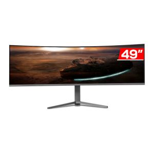 Monitor Gamer Pichau Cepheus S49 PRO, 49 Pol. VA, Curvo, DQHD, 1ms, 144Hz, FreeSync, HDMI/DP, PG-CFS49P-BL02