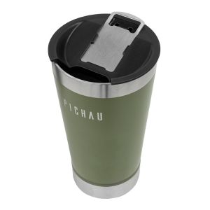 Copo Termico Pichau Hydra HR100, 473ml, Verde, PG-HHR100-GE01