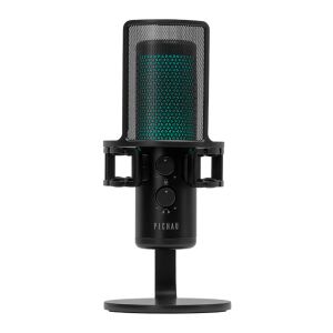 OPENBOX Microfone Pichau Izar Pro PFT, RGB, USB, Preto, PG-IZRPFT-RGB01