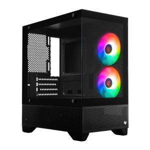 Gabinete Gamer Pichau Magpie 4B, Mini-Tower, Lateral de Vidro, Com