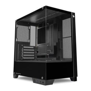 Gabinete Gamer Pichau Magpie 4XB, Mini-Tower, Lateral de Vidro, Preto, PG-MAG4XB-BK