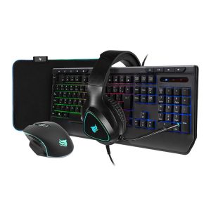 OPENBOX Combo Gamer Pichau Netuno 4x1, Rainbow,  Teclado ABNT2, Mouse 8000DPI, Mousepad Medio, Headset Drivers 50mm, PG-NTN-RBW01