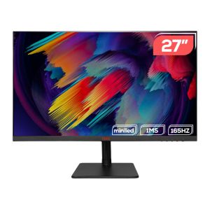Monitor Profissional Pichau Perseus P1, MiniLED, 27 Pol., IPS, QHD, 1ms, 165Hz, FreeSync, HDMI/DP, PG-PRSPML-BL01