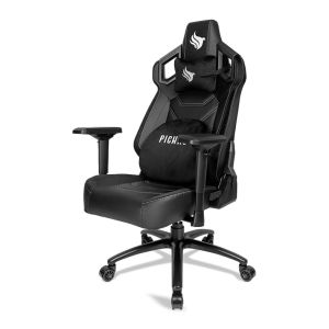 Cadeira Gamer Pichau Siriun, Braco 4D, Preto, PG-SRN-BK
