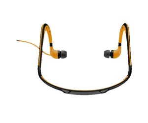 Fone de ouvido Pulse By Multi Preto como Amarelo Sport Earhook