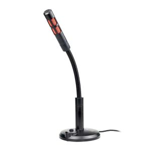 Microfone Multi, P2, Flexivel, Preto, PH375