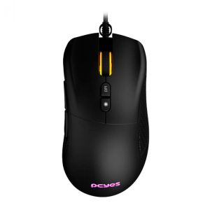 Mouse Gamer Pcyes Gaius, RGB, 12400DPI, 7 Botoes, Preto, PMGGBV