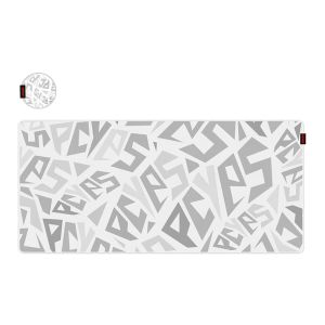 Mousepad Gamer PCYes Signature Extended White Ghost, Extra Grande, 900x420x3mm, Branco, PMS90X42WG