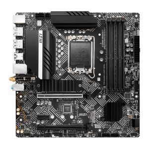 Placa Mae MSI PRO B660M-A WIFI, DDR4, Socket LGA 1700, M-ATX, Chipset Intel B660, PRO-B660M-A-WIFI