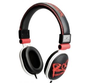 Fone de Ouvido Fortrek Rock Beats Vermelho