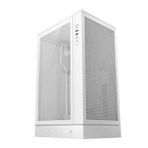 Gabinete Gamer Deepcool CH270 Digital, Mini-Tower, Lateral de Vidro, Com Display, Branco, R-CH270-WHNDM0-G-1 Gabinete Gamer Deepcool CH270 Digital, Mini-Tower, Lateral de Vidro, Com Display, Branco, R-CH270-WHNDM0-G-1