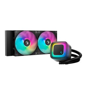 Water Cooler DeepCool LE240 V2, ARGB, 120mm, Preto, R-LE240-BKAMMC-G-2