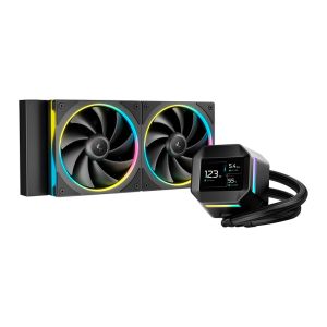 【 新品未開封 】 DEEPCOOL ブラック R-LM240-BKDMMC-1 Water Cooler DeepCool LM240, ARGB, 240mm, Preto, R-LM240-BKDMMC-1