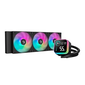 Water Cooler DeepCool LQ360, ARGB, 360mm, Preto, R-LQ360-BKLSMW-G-1