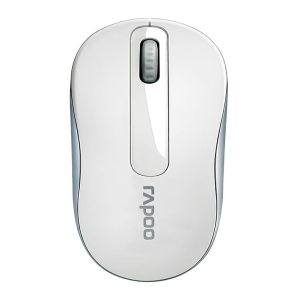 Mouse Rapoo M10, 1000DPI, 3 Botoes, Wireless, Branco, RA008