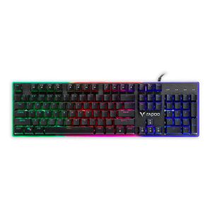 Teclado Gamer Rapoo V52PRO, Led, Preto, RA029