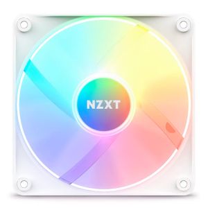 Ventoinha NZXT F120RGB CORE, 120mm, Branco, RF-C12SF-W1