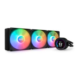 Water Cooler NZXT Kraken Elite 360 RGB, Display LCD, 360mm, Preto