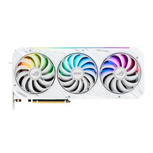 Placa de Video Asus GeForce RTX 3070 ROG Strix White Edition, OC, LHR, 8GB, GDDR6, 256-bit, ROG-STRIX-RTX3070-O8G-WHITE-V2