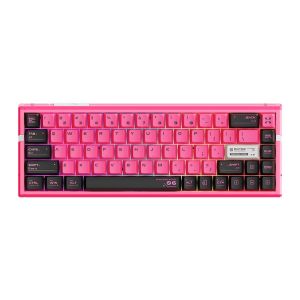 キーボード ATK GEAR RS6 Ultra Sakura Warrior Teclado Magnetico ATK Gear RS6 Ultra, RGB, Switch Gateron Jade