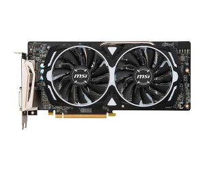 Placa De Vídeo MSI RADEON RX 580 ARMOR 4G OC GDDR5 256 Bits, RX 580 ARMOR 4G OC 