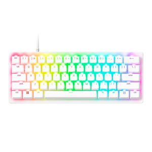 キーボード RAZER HUNTSMAN V3 PRO MINI (RZ03-0499) Teclado Optico Razer Huntsman V3 Pro Mini, RGB, Branco, RZ03